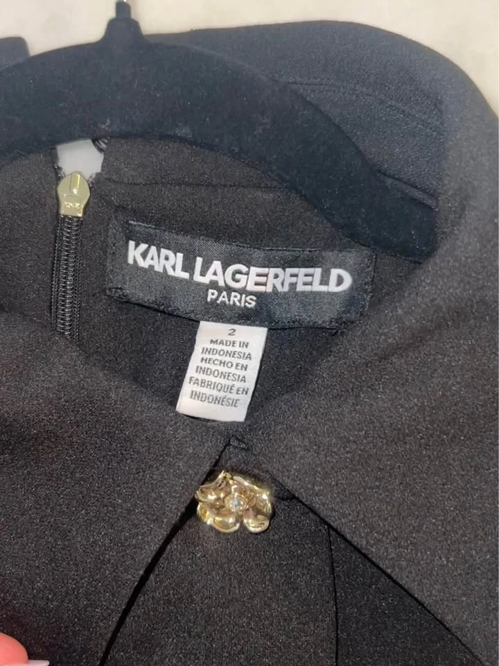 Karl Lagerfeld dress - size 2/small - photo 3