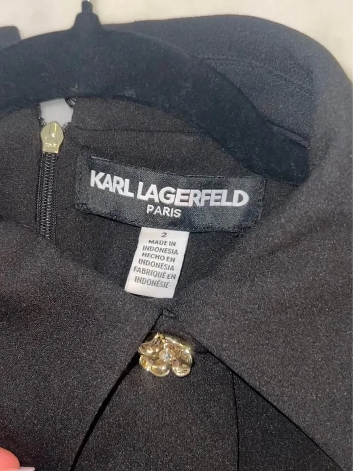 Karl Lagerfeld dress - size 2/small - photo 3