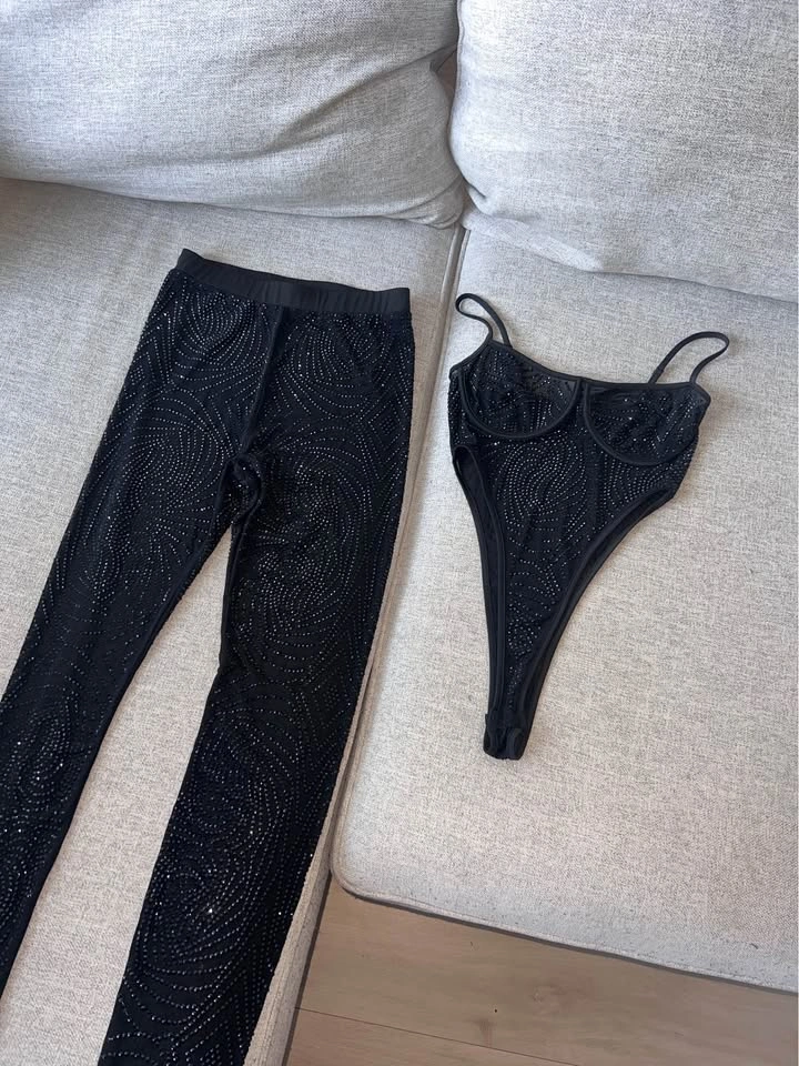 Fashion nova sparkly set - size small - photo 3
