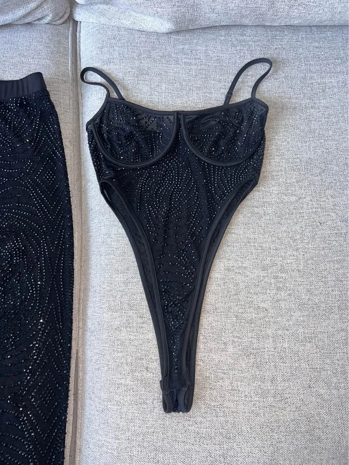 Fashion nova sparkly set - size small - photo 4