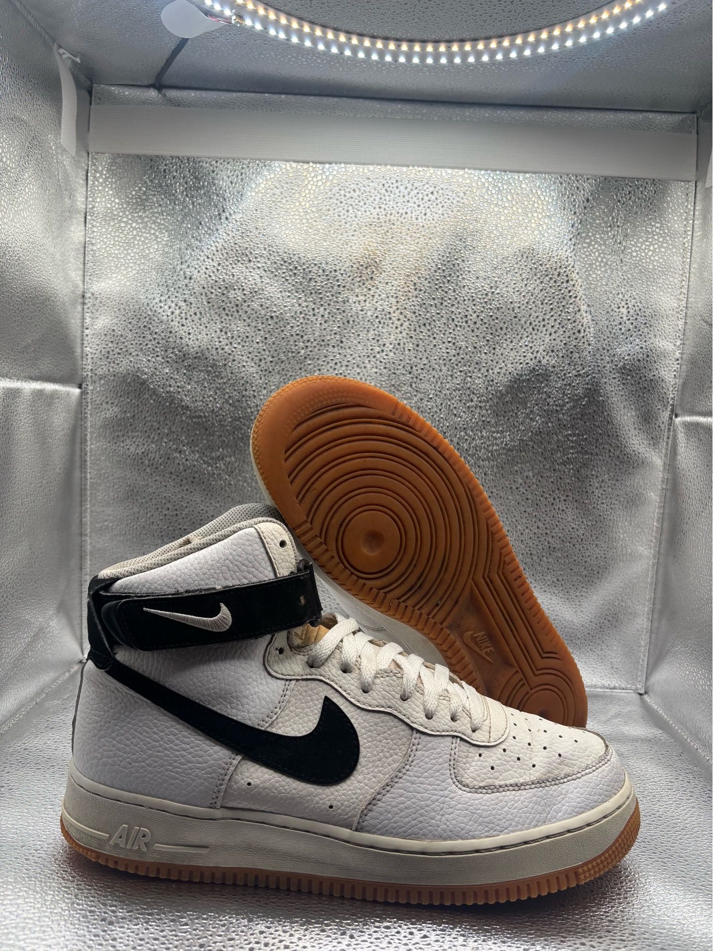 Nike Air Force 1 high white gum