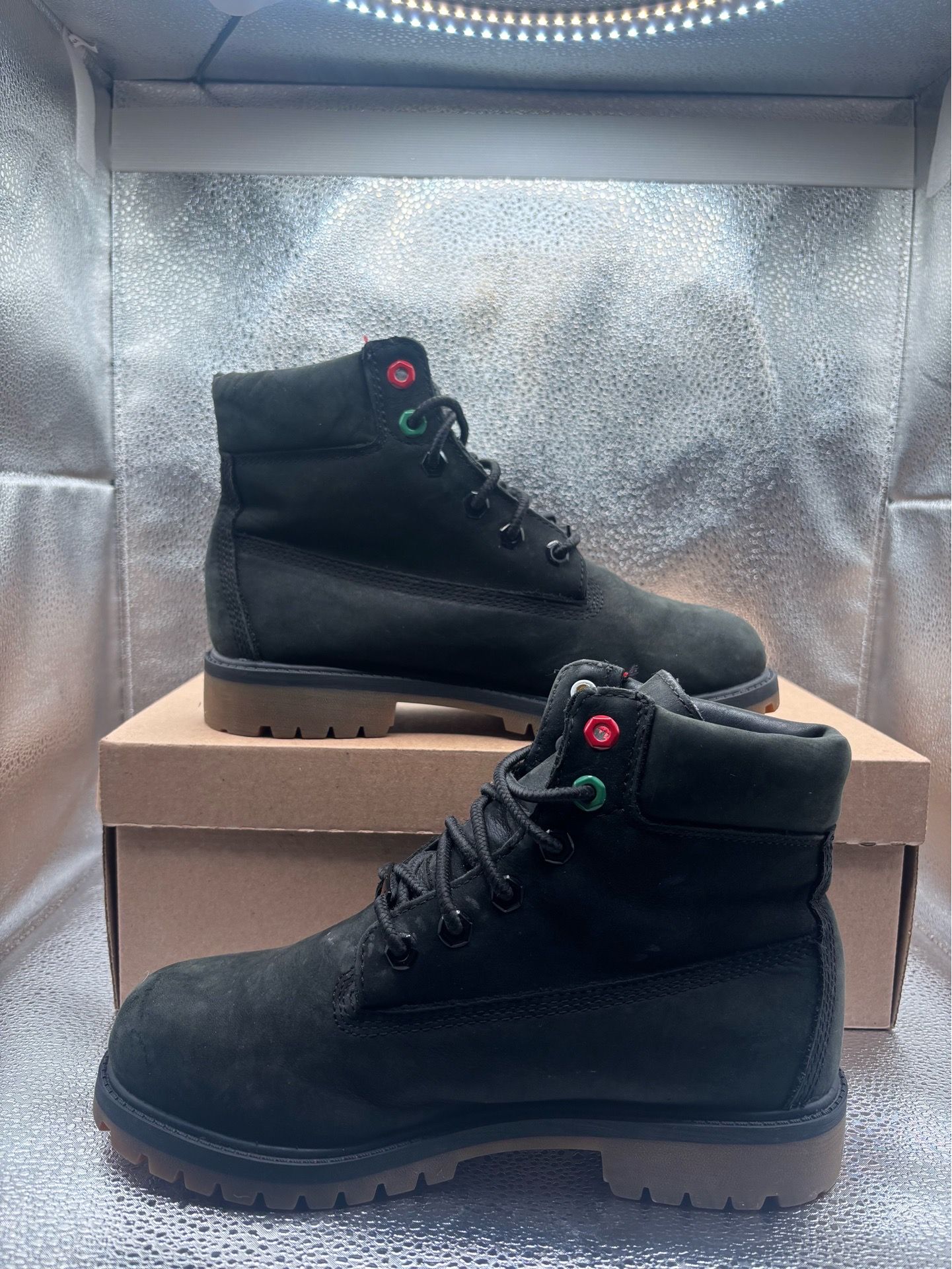 Black Timberland Boots Black Patch GS - photo 5
