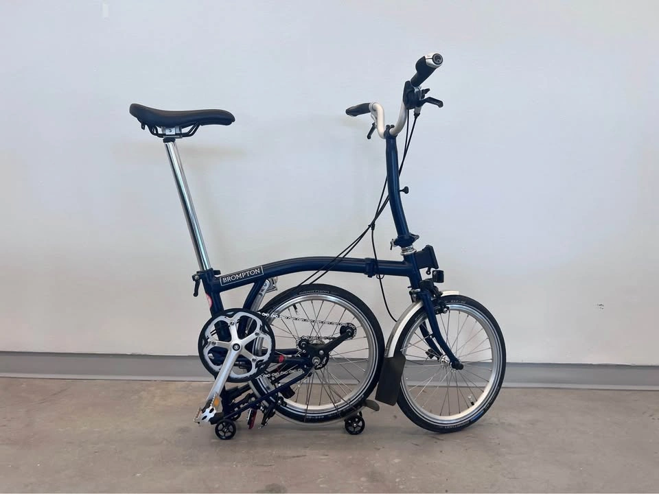 Brompton M3L 3-speed. Midnight Blue. - photo 2