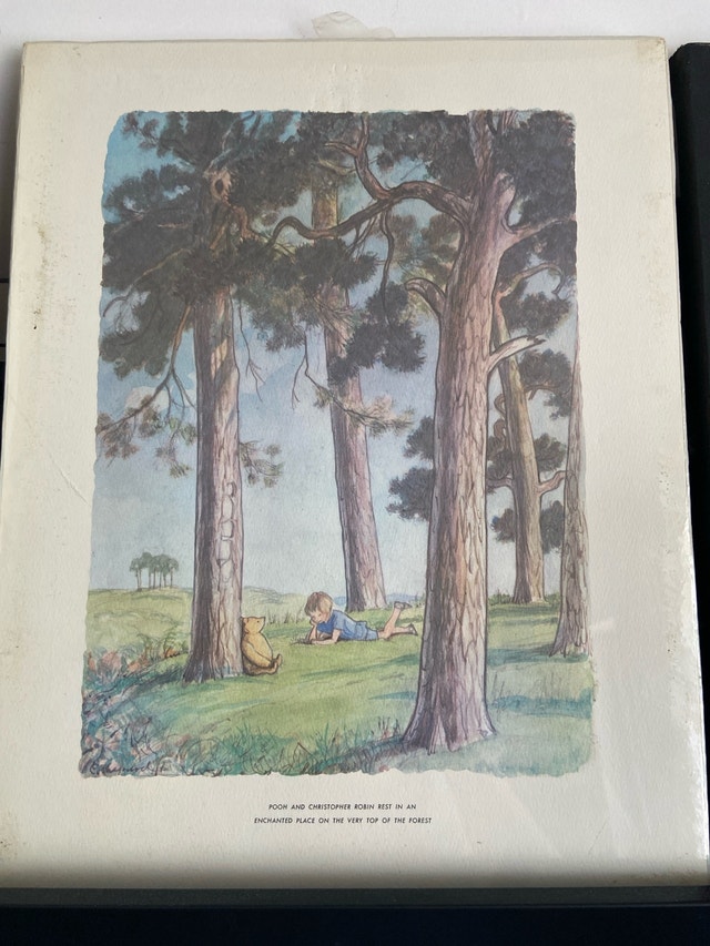 Vintage 1957 Winnie the Pooh Framed Prints - photo 4