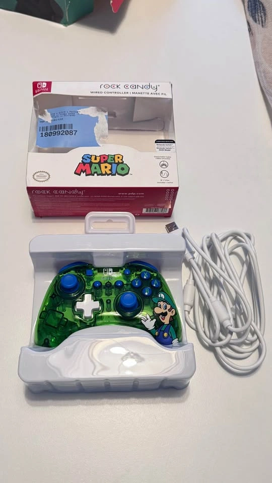 New - PDP Rock Candy Wired Controller for Nintendo Switch - Luig - photo 2