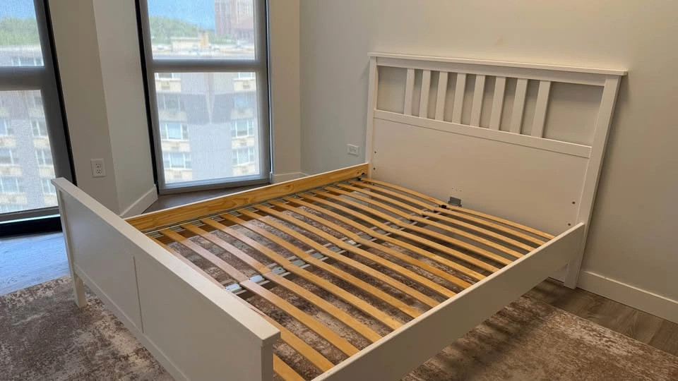 Queen Bed Frame and Support (IKEA HEMNES & LURÖY) - photo 2