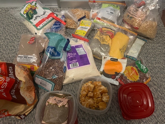 Indian grocery wipe out