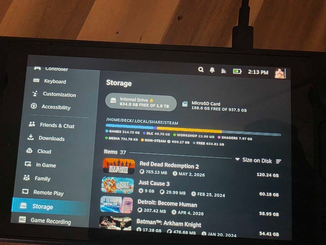 Steam Deck LCD – 3TB - photo 2