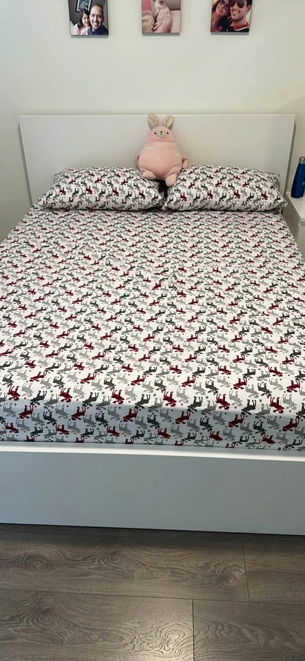 IKEA MALM Queen Bed Frame – Modern Minimalist Design - photo 2