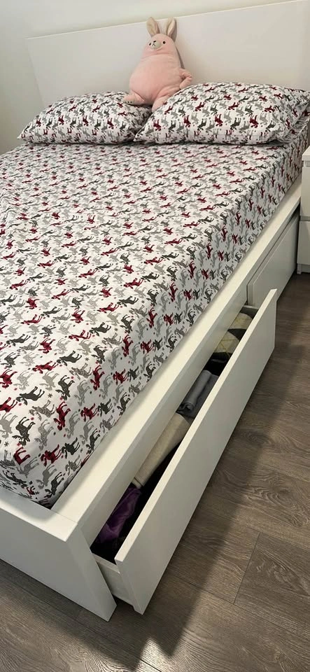IKEA MALM Queen Bed Frame – Modern Minimalist Design - photo 4