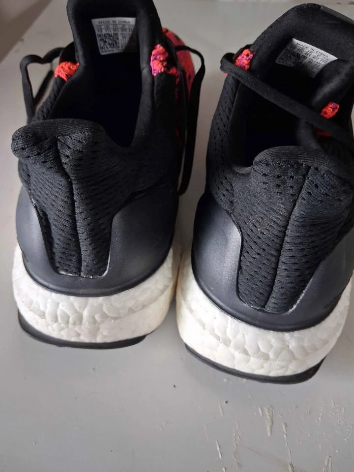 Adidas Ultraboost black red pink US 12 - photo 2