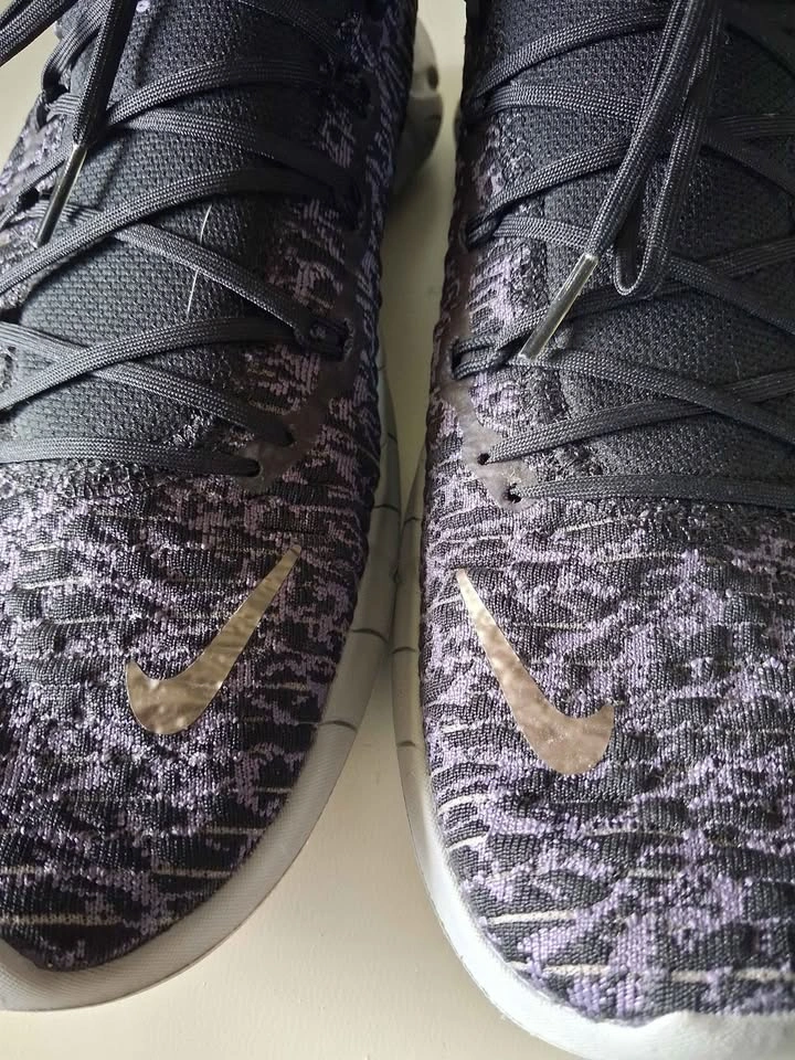 Nike Free Run 5.0 black purple sneakers - photo 2
