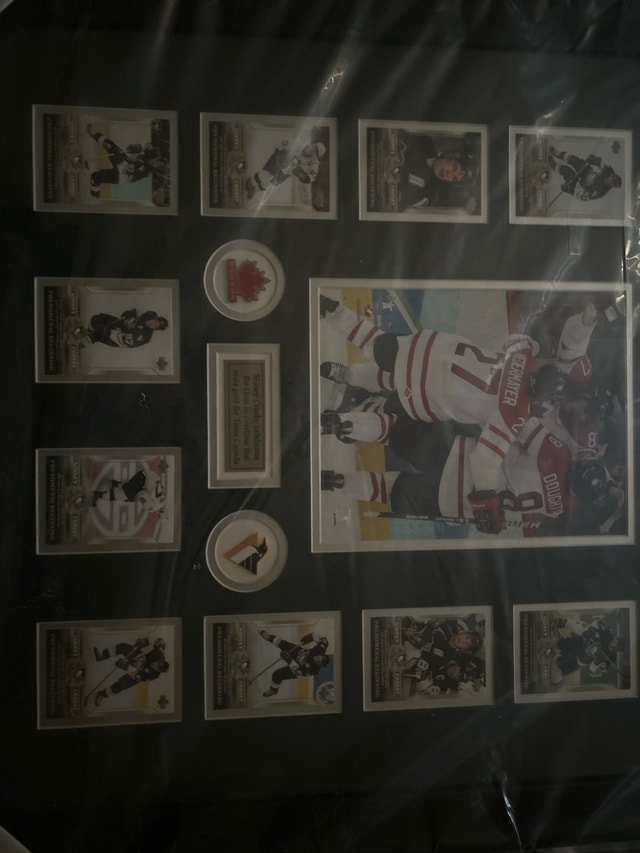 Sidney Crosby Upper Deck Team Canada Framed Set - photo 3