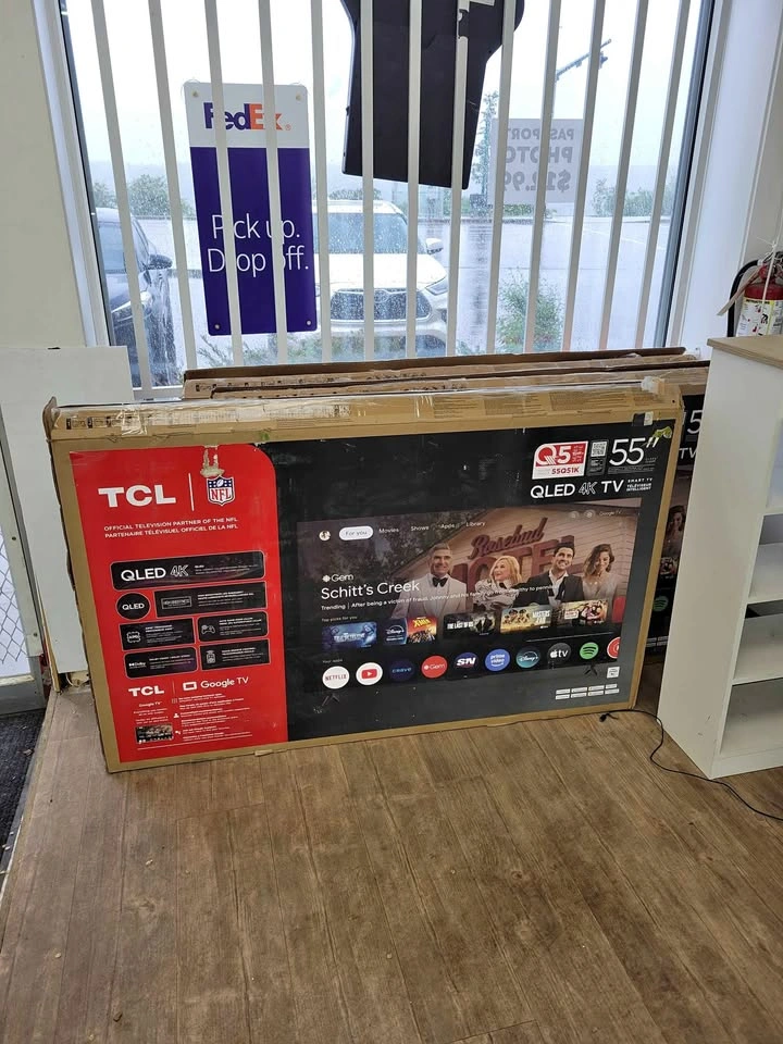 TCL 55 in 4K UHD Google TV | Brand New Open Box