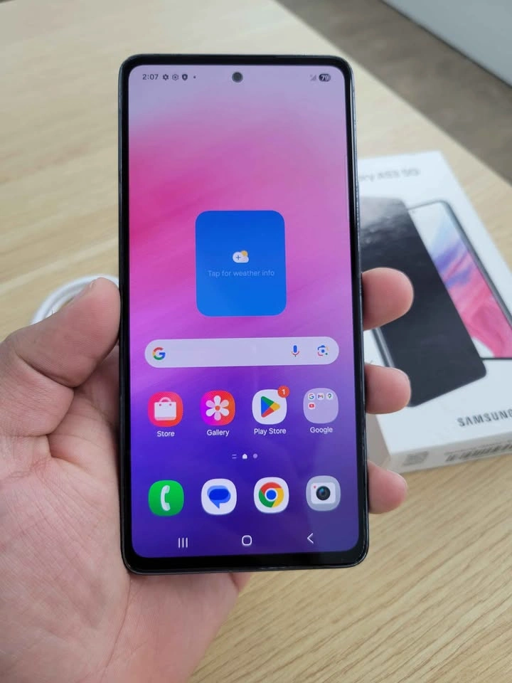 Samsung Galaxy A53 5G – Black – With Box & Cable – 3 Month Warra - photo 3