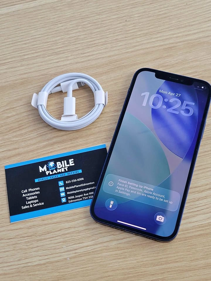 iPhone 12 Mini 64GB – Includes Cable – 3 Month Store Warranty