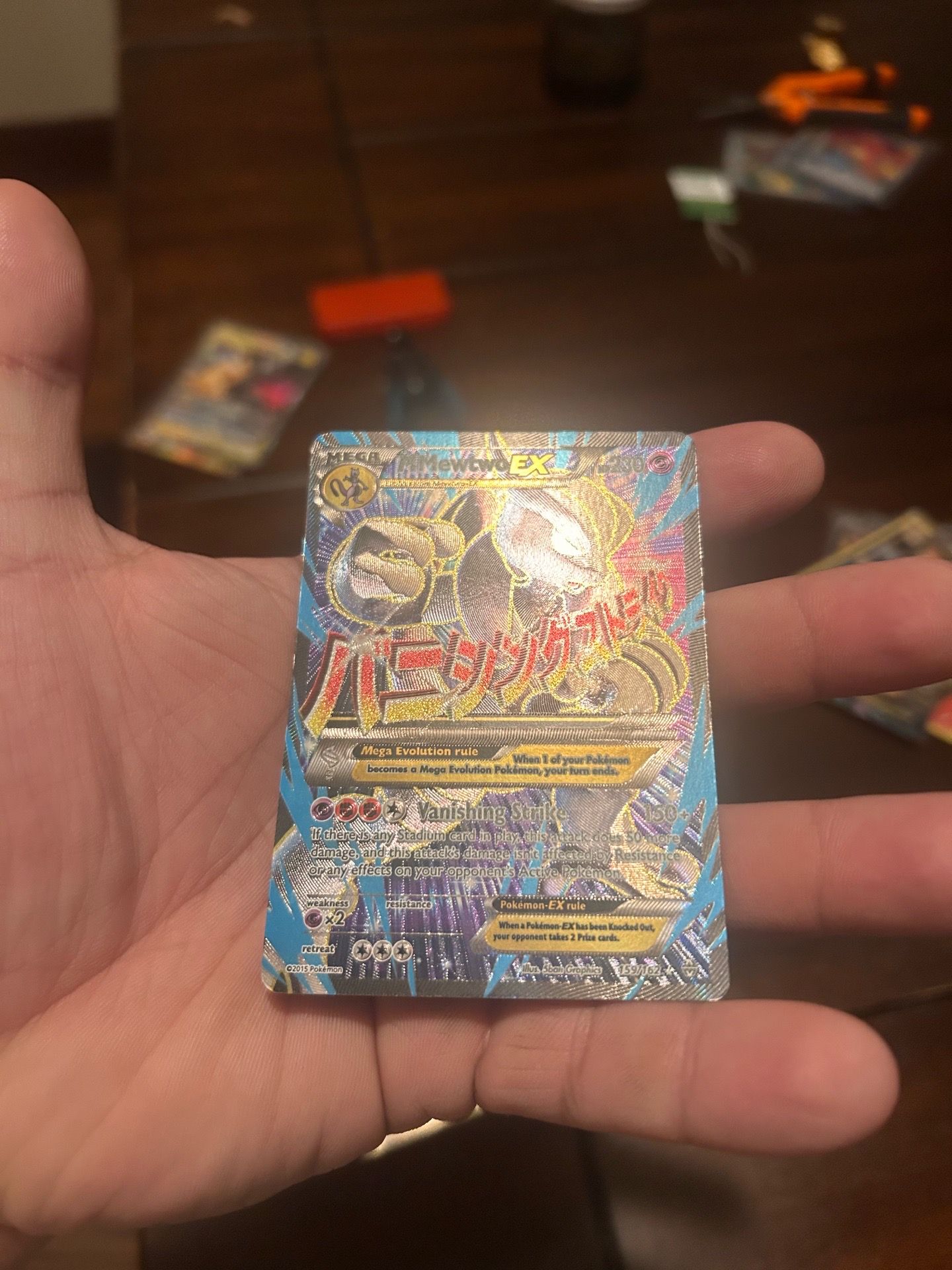 Pokemon TCG Mega Mewtwo EX 159 - photo 2