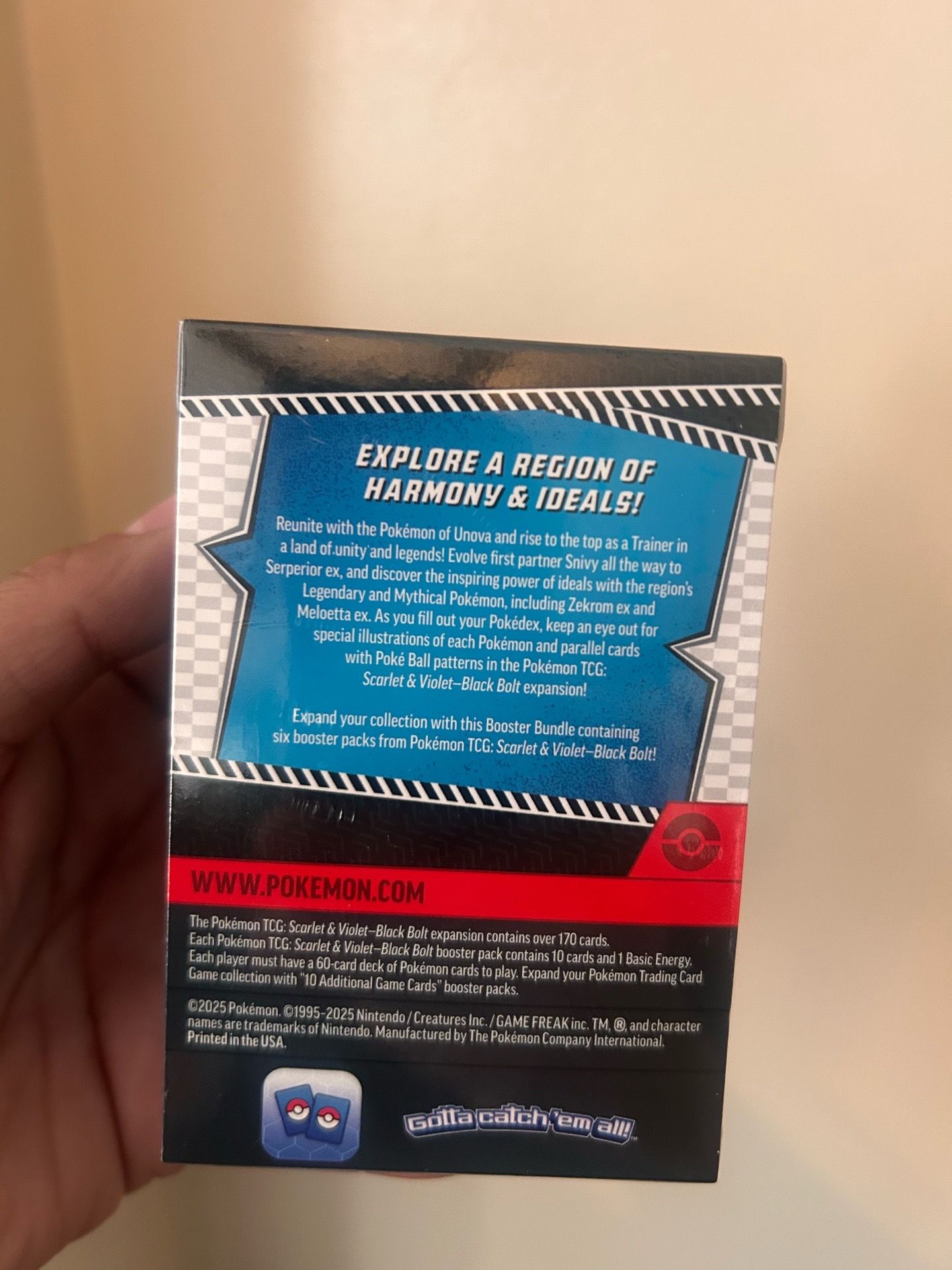 Pokemon TCG Black Bolt Booster Bundle - photo 3