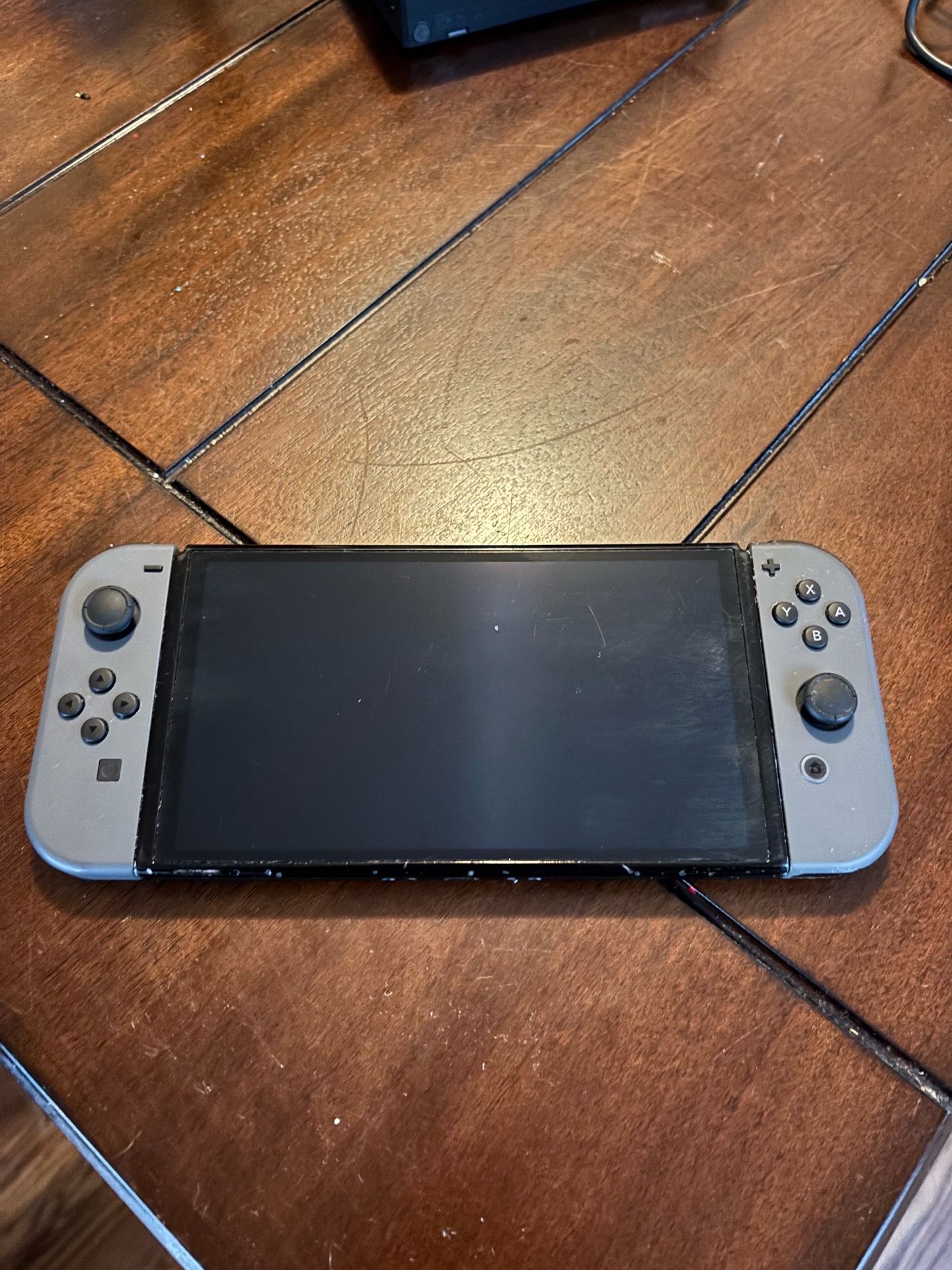 Nintendo Switch OLED Grey Joycons