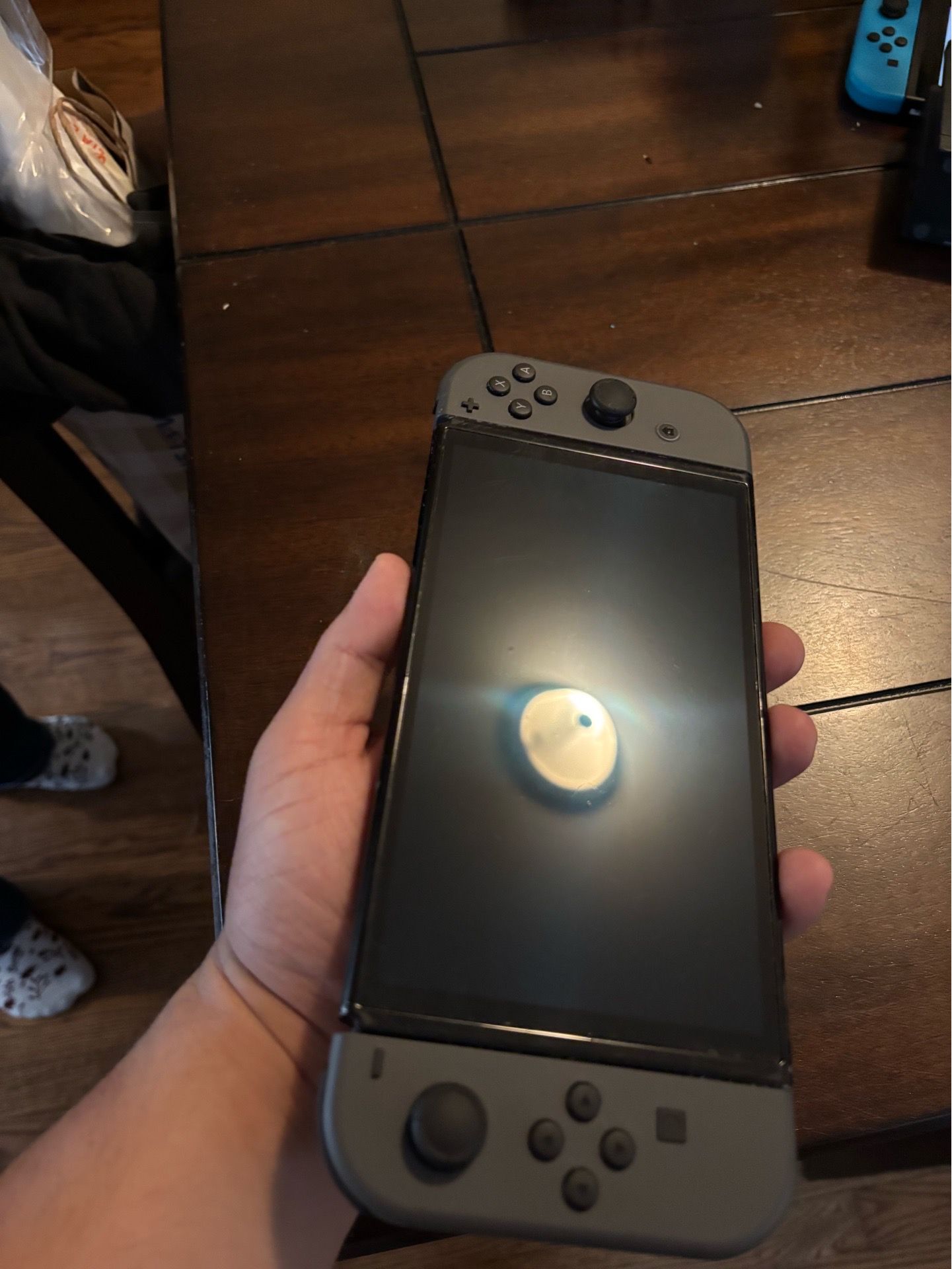 Nintendo Switch OLED Grey Joycons - photo 2