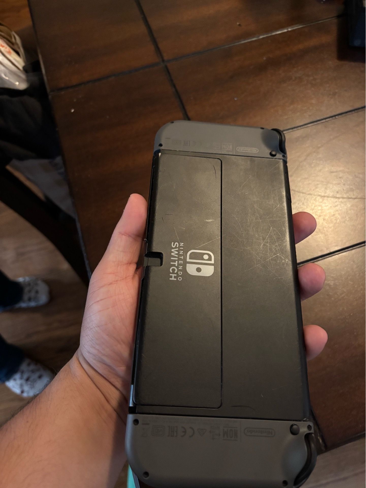 Nintendo Switch OLED Grey Joycons - photo 3