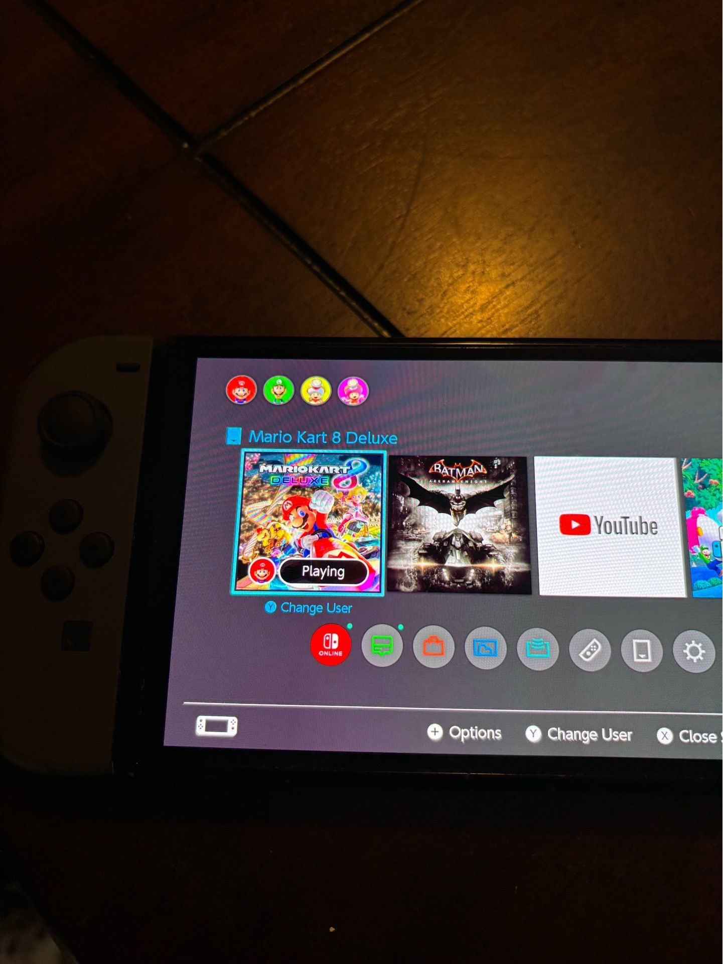 Nintendo Switch OLED Grey Joycons - photo 5