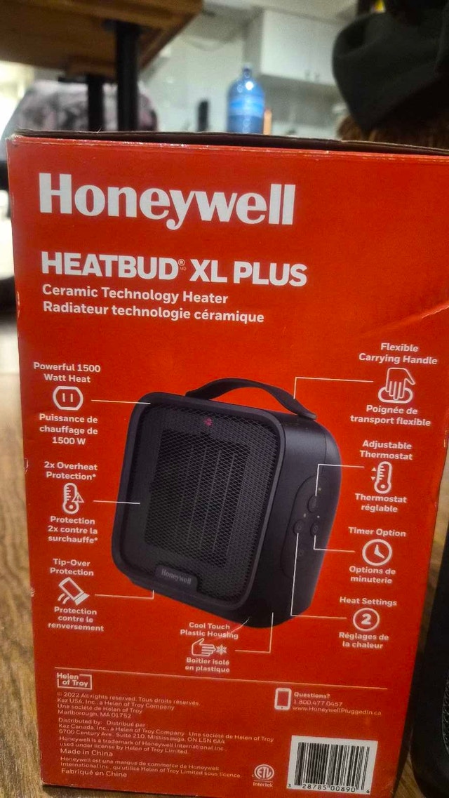 Honeywell Portable Ceramic Heater - photo 5
