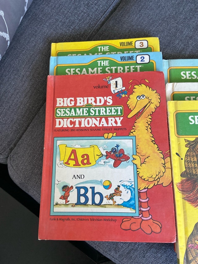 Funk & Wagnalls Sesame Street Library Books - photo 2