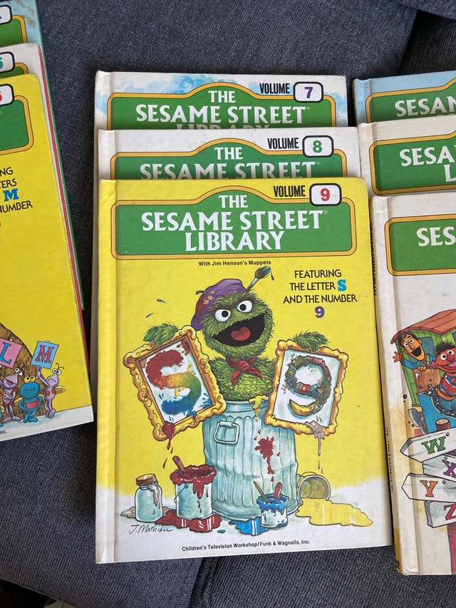 Funk & Wagnalls Sesame Street Library Books - photo 4