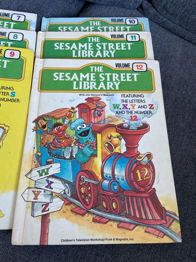 Funk & Wagnalls Sesame Street Library Books - photo 5