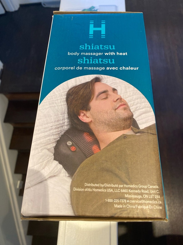 Body massager with heat (shiatsu) brand new in box $10! - photo 3