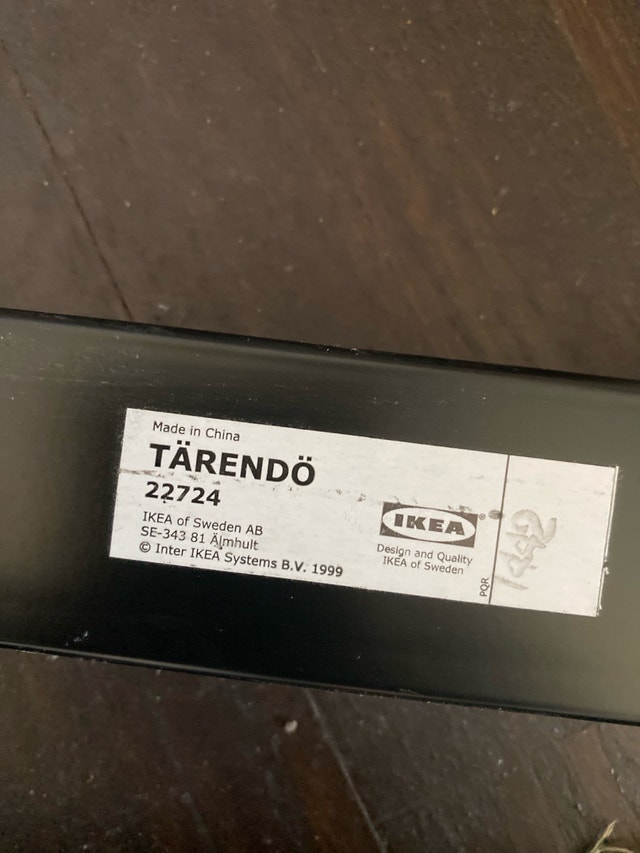 4 metal table legs ( IKEA) $10 - photo 2