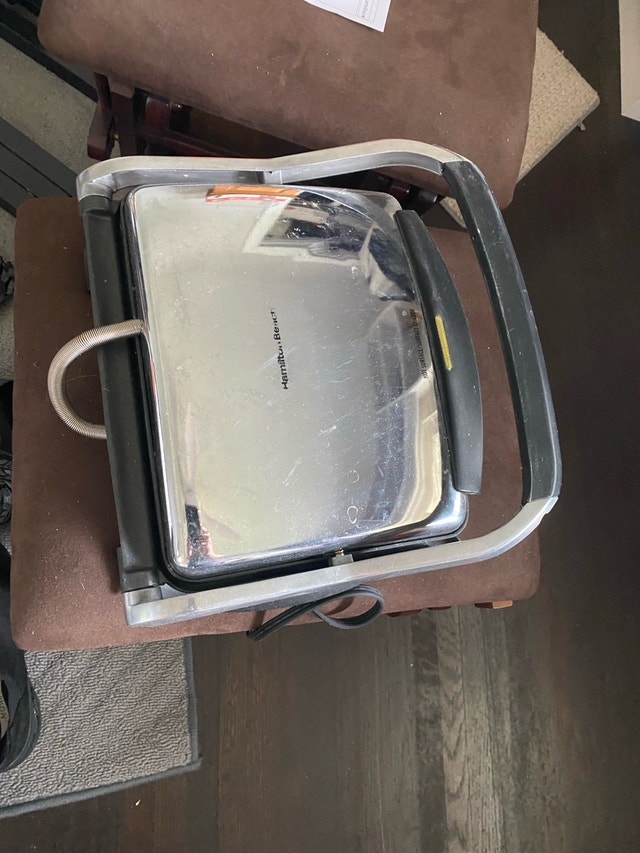 panini grill Hamilton Beach $10! - photo 3