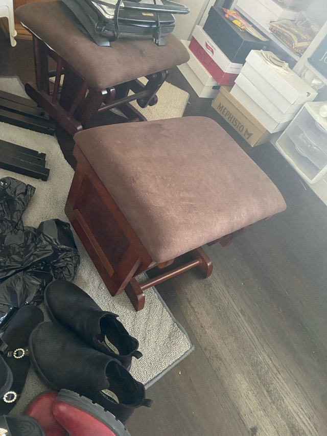 foot rest for slider rocker
