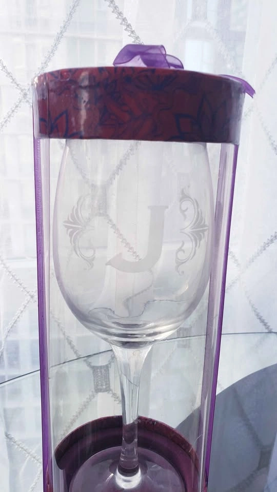 Monogram Wine Glasses - photo 2