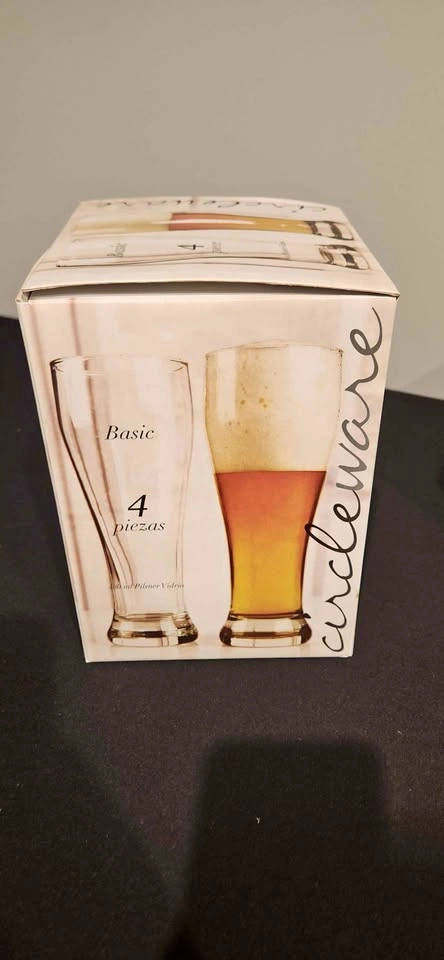 Tall Beer Glasses (4)