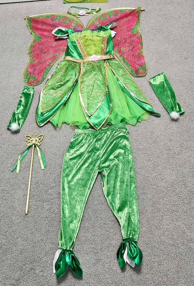Tinkerbell/Princess Costume (size 7-8)