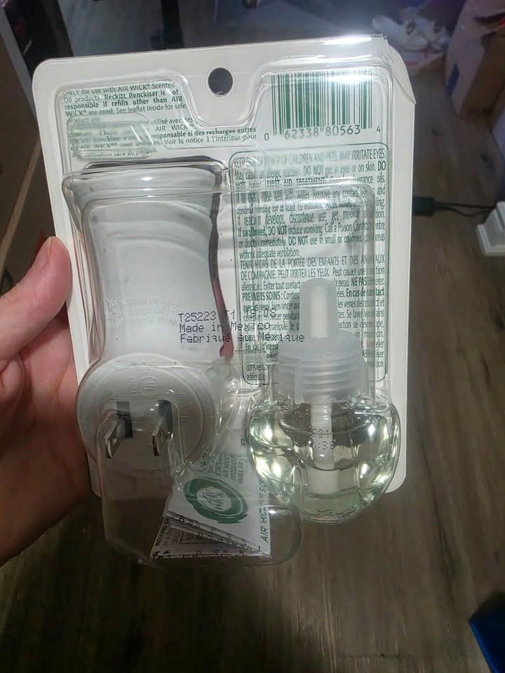 Air Wick Scented Oil Warmer & Refill Crisp Linen - photo 2