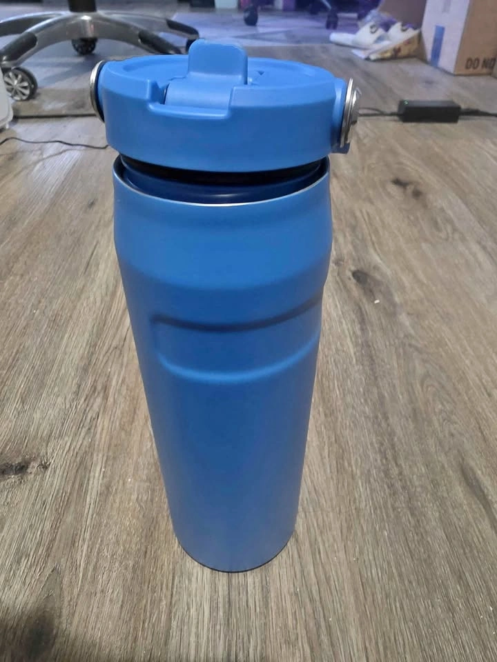 Stanley blue water bottle 24oz