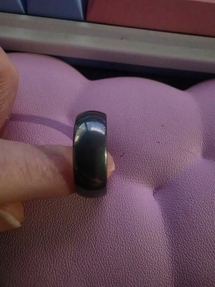 Men's wedding band Tuscan steel size 12 - photo 4