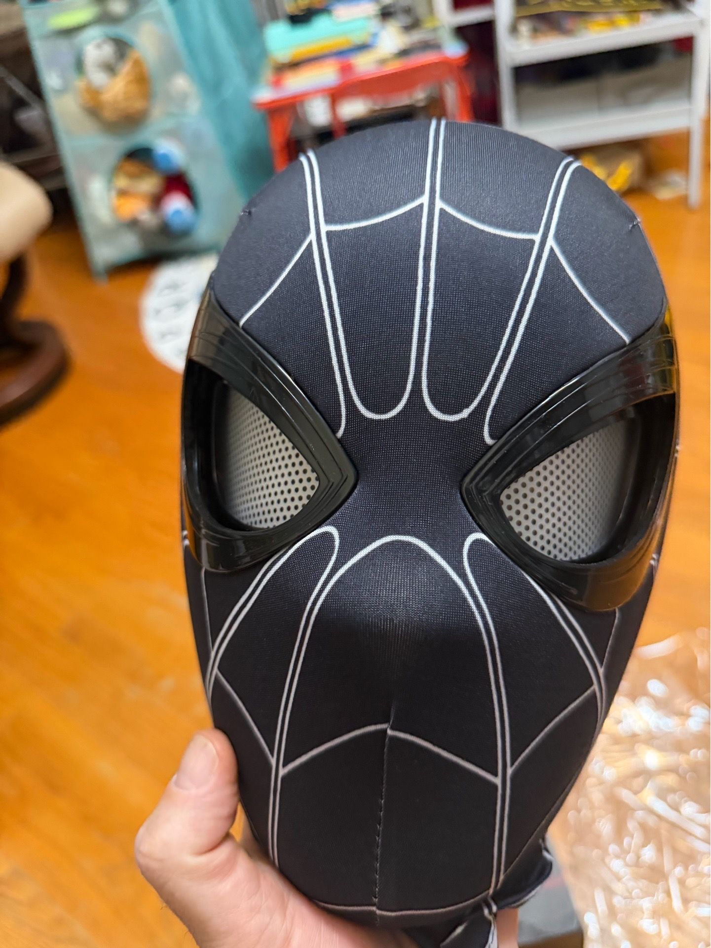 Spider-Man Full Face Costume Mask w/ Lens Eyes Adjustable - photo 5