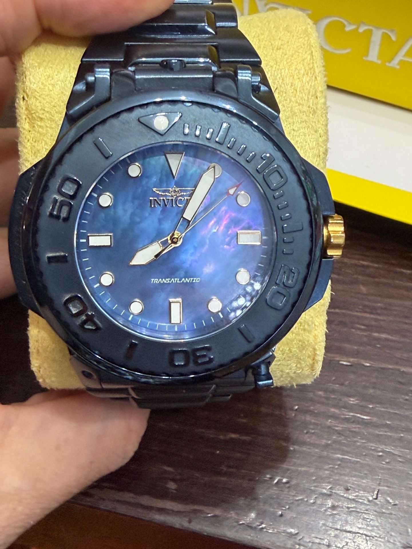 Invicta Transatlantic Men’s Quartz Chronograph Blue label 34169 - photo 2