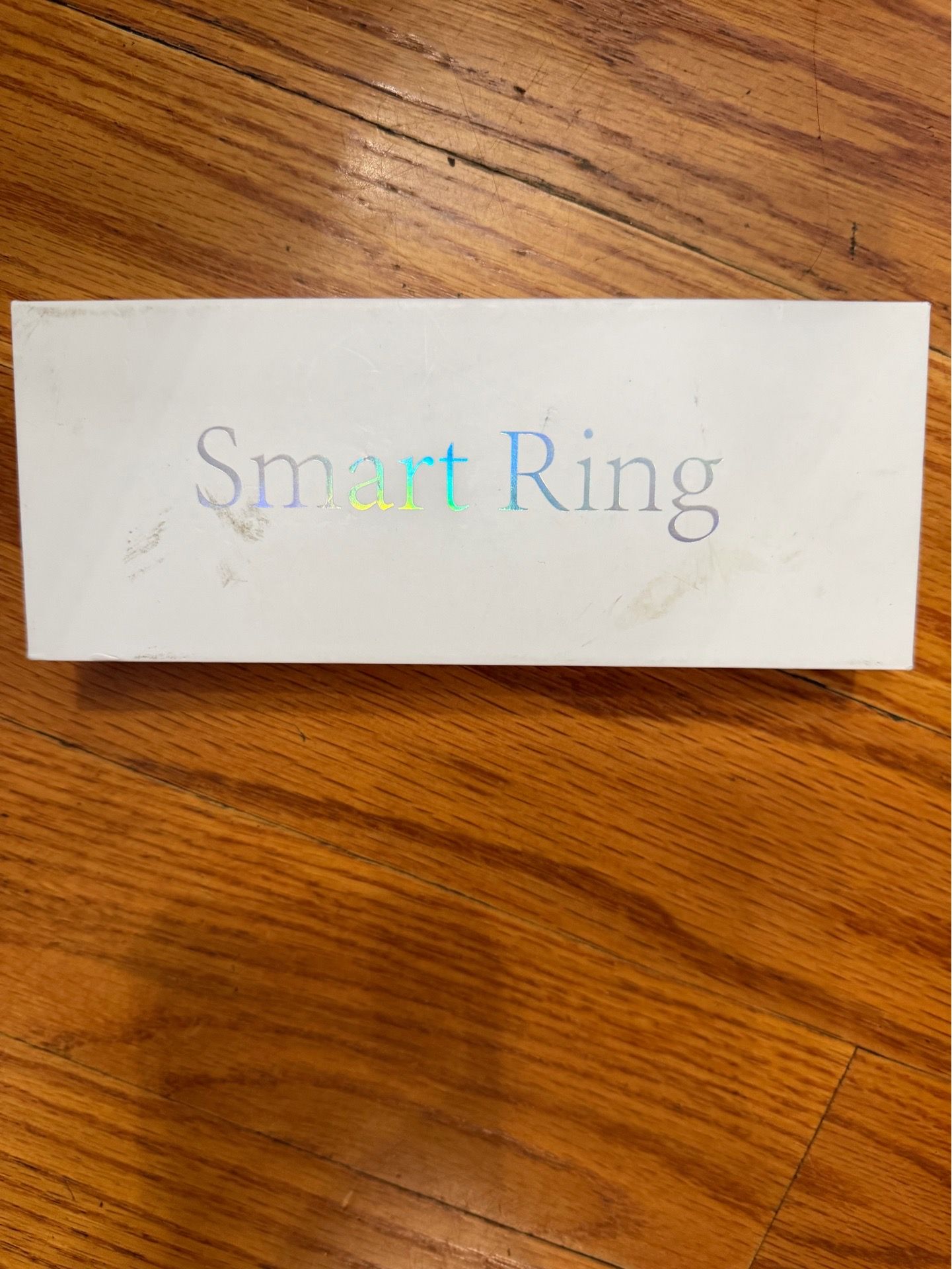 SR08 Smart Ring Size 11 Silver Band Android iOS - photo 3