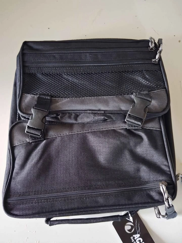 ACRO black messenger bag new with tags for laptop - photo 2