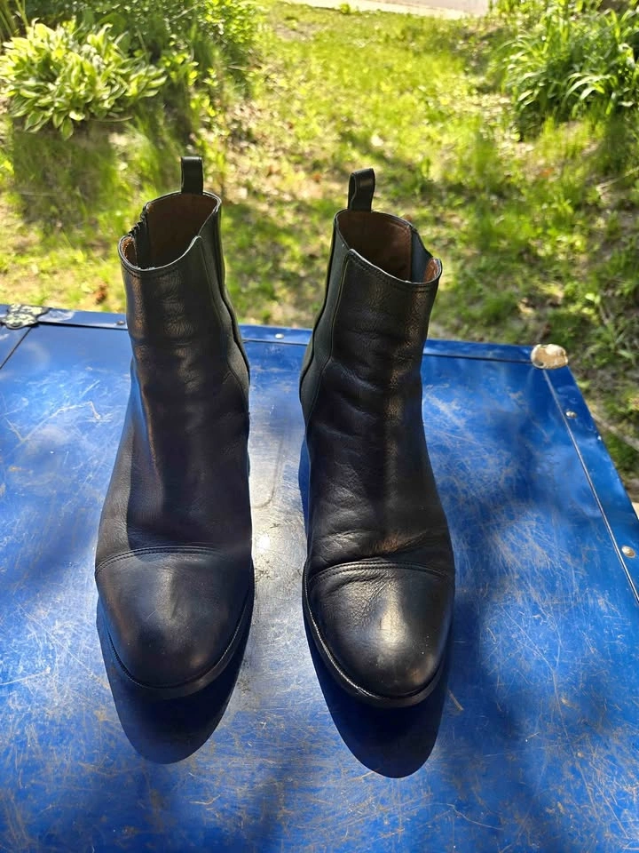 M Grigiarancio Black Boots (Italy)(41)