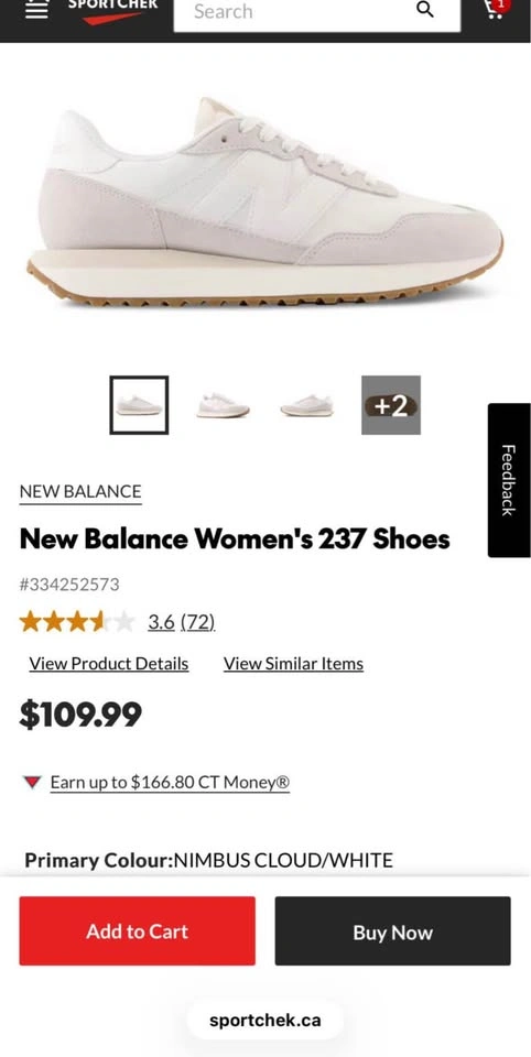 New Balance 237 Women 6.5 - photo 4