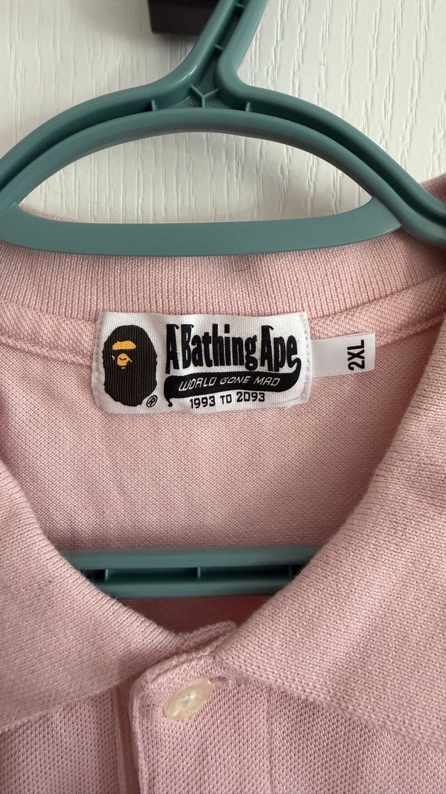 BAPE Ape Head One Point Polo - photo 3