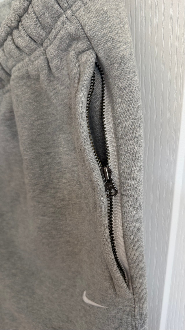 Nike Gray Solo Swoosh Lounge Pants - photo 5