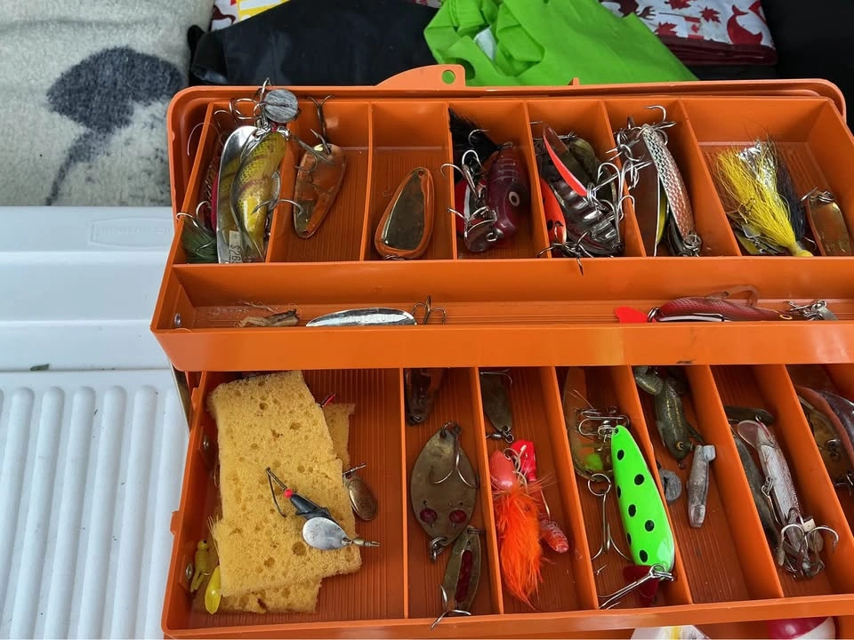 Fenwick 1050 Tackle Box, Lures, & More - photo 3