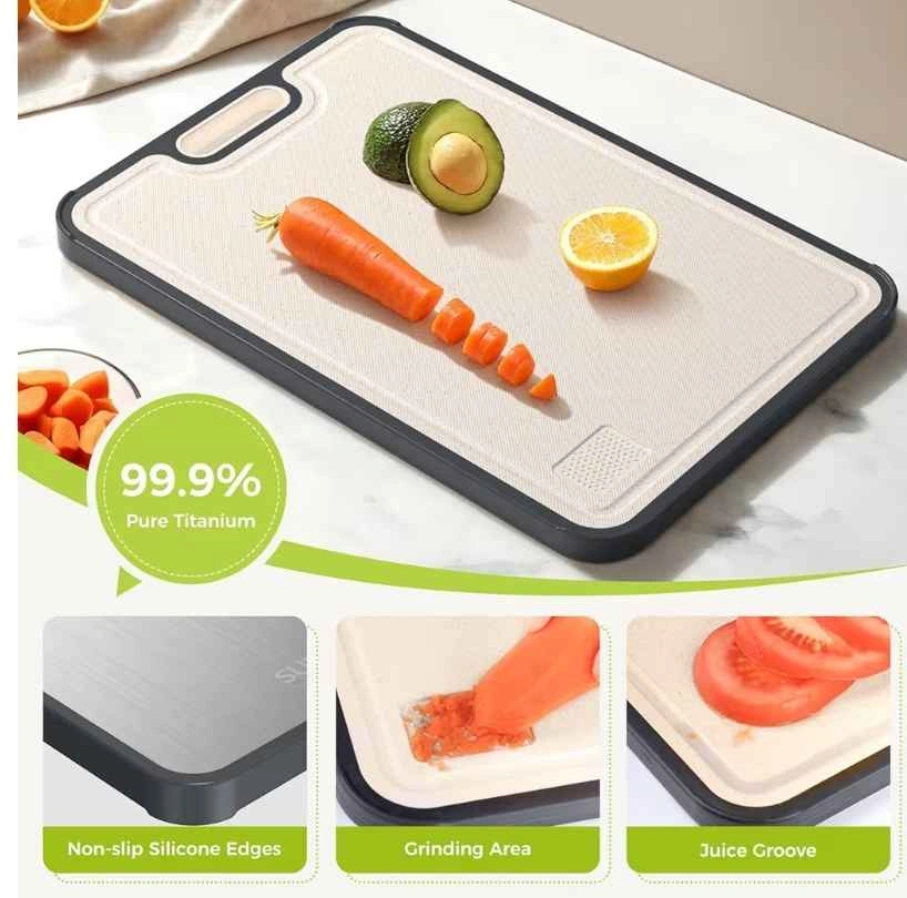 Titanium Cutting Board Dual Sided - photo 3